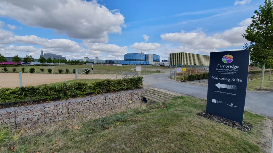 The Cambridge Biomedical Campus.