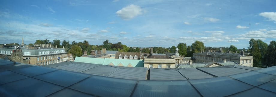 View of Emmanuel College from upper floor of John Lewis View of Emmanuel College from upper floor of John Lewis