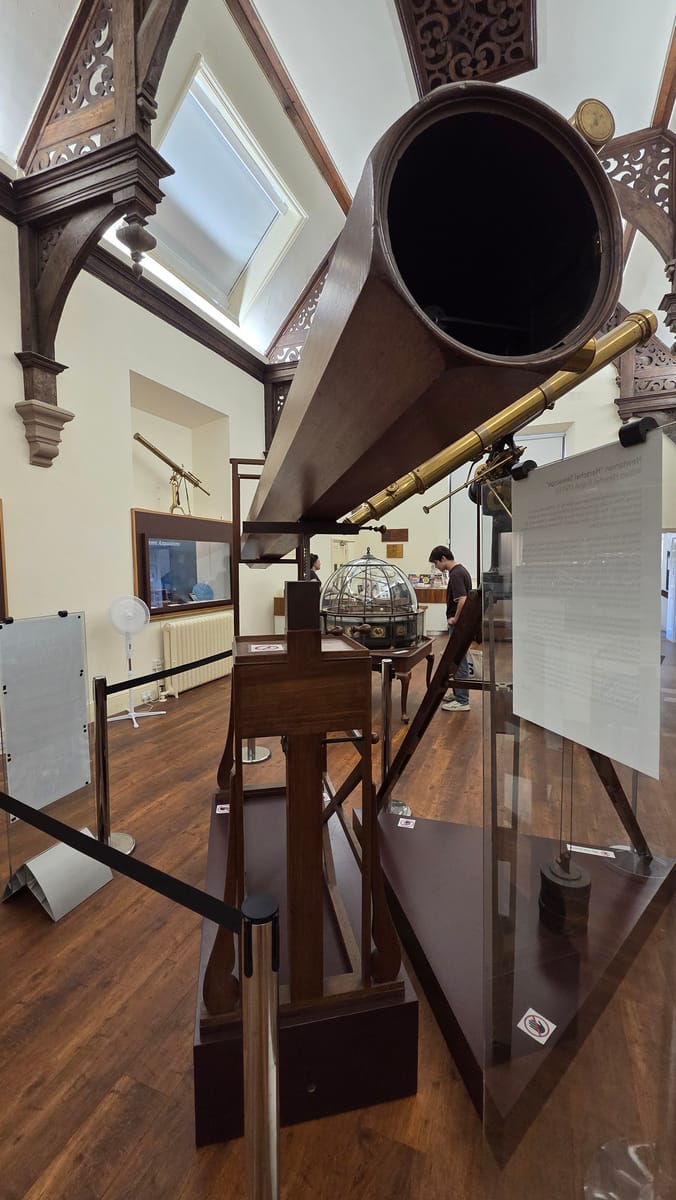 William Herschel's reflecting telescope of about 1790